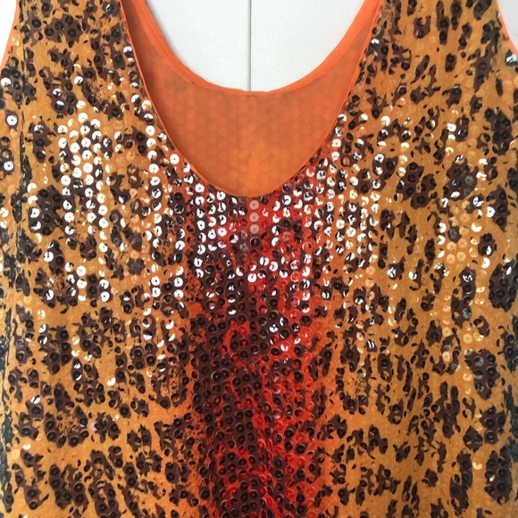 Versace x H&M Stampa Sequin Sunset Mini Dress - Picture 9 of 10